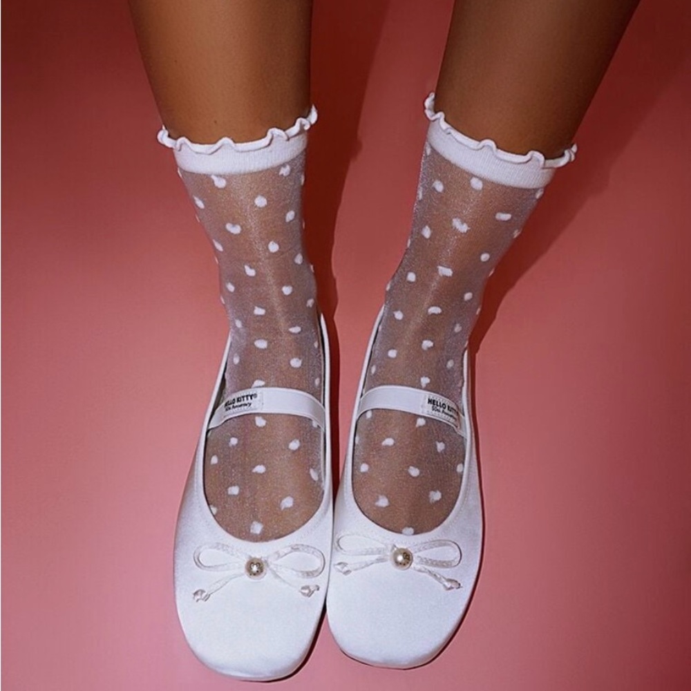 F21xHello Kitty Pink Flats